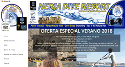 Desktop Screenshot of nerjadiving.com